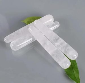 Bâton de <span class=keywords><strong>massage</strong></span> Gua Sha blanc pour le <span class=keywords><strong>visage</strong></span>, drainage lymphatique, soin de la peau, outil en pierre cylindrique personnalisable - Product Image 4