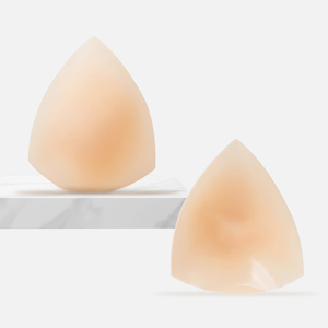 Cubrepezones de silicona triangulares gruesos personalizados para mujer, impermeables, autoadhesivos, sin espalda, accesorios clásicos para bikini - Product Image 5