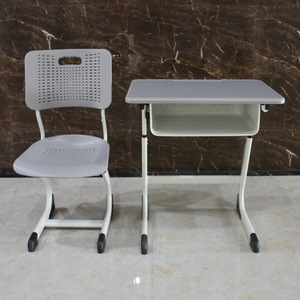 Conjunto de escritorios y sillas ajustables Mingzhong K13 para estudiantes y clases de formación - Product Image 3