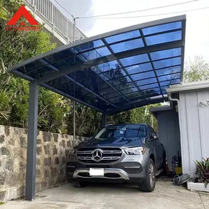 Outdoor Garden Aluminum Carport Sunshade Snow Rain Resistance Car Shade