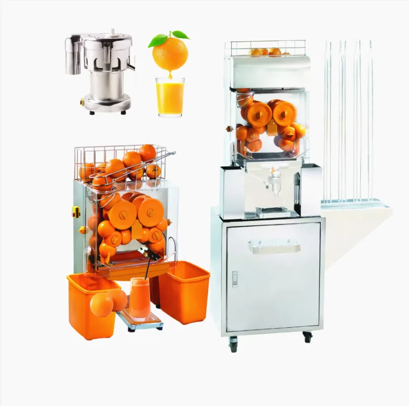 Extracteur de jus d'orange, industriel, robuste, industriel, pour supermarché