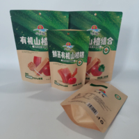 Sachets en papier kraft en vrac pour l'emballage en gros de tranches d'aubépine