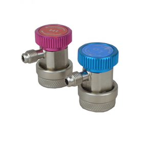 R1234YF एक/सी कार एयर कंडीशनिंग कई गुना गेज सेट hvac दबाव डबल गेज सेट नैदानिक उपकरण - Product Image 4