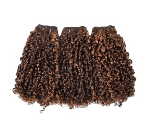 Deep Wave Burmese Curly Tape In Hair <b>Extensions</b> 100% Human Hair Single Donor Raw Virgin Hair Bundle Wholesale Price Tape Ins - Product Image 2