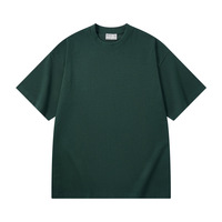 Custom 300G Acid Fit Hals Oversized Man T Shirt Bedrukt Brief Street Wear T Shirts Zwaargewicht Katoenen T-Shirt