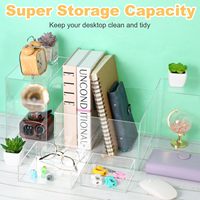 Ensemble de 8 présentoirs à dessert en gros d'usine, supports empilables pour buffet, supports à gâteaux en acrylique pour la décoration de gâteaux pour Noël