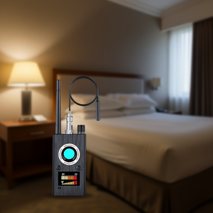 Détecteur anti-espion, scanner de signal RF 1 MHz-6,5 GHz, mini-détecteur de caméra pour la sécurité et la surveillance des chambres d'hôtel - Product Image 2