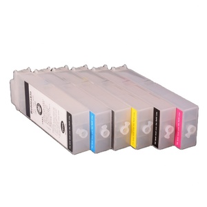 Supercolor 5 Colors 260ML/PC PFI 120 Empty <b>Refillable</b> <b>Ink</b> Cartridge With Imported Chip for Canon TM-200/205/300/305 Printer - Product Image 1