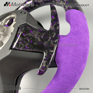 Volante de Fibra de Carbono Forjado Personalizado en Color Morado para BMW M340i M440i M550i G20 G21 G22 G30 G31 X3 X4 X5 X6 X7 M2 M3 M4 2017-2026 - Product Image 5