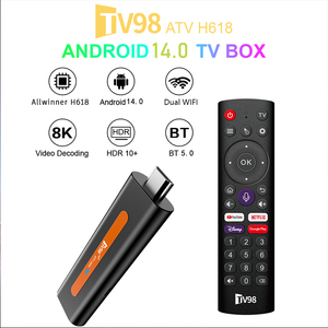 Originale T98 ATV H618 4K Fire Stick Sistema ATV Allwinner H618 2GB 16GB IPTV Android 14 <span class=keywords><strong>TV</strong></span> Stick Smart <span class=keywords><strong>TV</strong></span> - Product Image 6