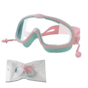 儿童防水游泳潜水面罩眼镜紫外线防雾可调目镜Espelhado泳池水上运动眼镜