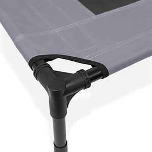Lichtgewicht Verhoogde Hondenbed <span class=keywords><strong>Cool</strong></span> Cot Voor Binnen-Of Buitengebruik Voor Huisdieren, Chill In Stijl Op Verhoogde Ademende Mesh-Stof - Product Image 6