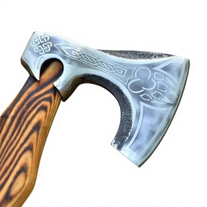 Hot Selling Custom Viking <b>Axe</b> Wooden Handle Hammer Design Rose <b>Wood</b> Wholesale price Viking <b>Axe</b> for Sale - Product Image 6