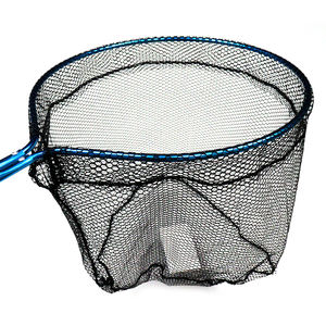 Filet de pêche à main en alliage d'<span class=keywords><strong>aluminium</strong></span>, filet d'atterrissage en caoutchouc pour poissons, crabe et crevettes - Product Image 4