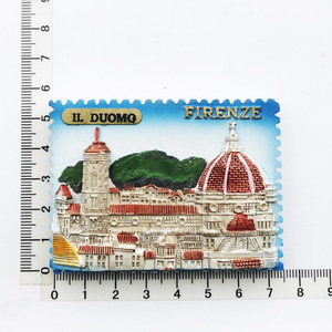 Imán de Resina 3D de Lugares Emblemáticos de <span class=keywords><strong>Ciudades</strong></span> del Mundo, Pintado a Mano, Recuerdo de Viaje, Decoración para el Hogar, JIN PENG - Product Image 3