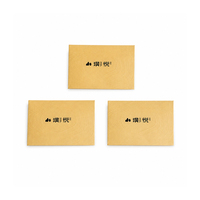Porta Tarjetas de Habitación Horizontal de Papel Kraft Dorado Mate con Logotipo Personalizado, Porta Tarjetas de Habitación Premium para Hoteles Ejecutivos y Empresariales