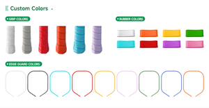 ชุดไม้พายพิกเกิลบอลแบบพกพา T700 แกนไม้ป็อปลาร์ 16 มม. พร้อมโลโก้ที่กำหนดเอง - Product Image 6