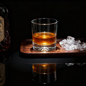 Verre à <span class=keywords><strong>whisky</strong></span> sans plomb 310 ml, design créatif tête <span class=keywords><strong>de</strong></span> <span class=keywords><strong>cerf</strong></span> 3D, thème animal en relief unique, transparent, <span class=keywords><strong>avec</strong></span> logo personnalisé, style européen - Product Image 1