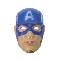 Masque en plastique DIY pour Halloween, fête costumée, Liga des héros, Deadpool, bouclier, Hulk