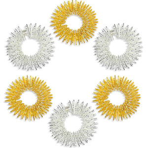 Traditionelle chinesische Akupressur Hand Handgelenk Stress reduzierer <span class=keywords><strong>Gold</strong></span> Versilberung <span class=keywords><strong>Massage</strong></span> <span class=keywords><strong>Finger</strong></span> - Product Image 6