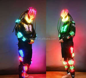 Disfraz <span class=keywords><strong>de</strong></span> Stilt Walker para Robot LED para adultos, ropa <span class=keywords><strong>de</strong></span> actuación luminosa para escenario o Club, <span class=keywords><strong>baile</strong></span>, Bar, traje <span class=keywords><strong>de</strong></span> mascota con luces LED - Product Image 4