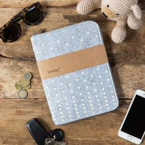 Étui en feutre pour Mutterpass allemand, organiseur de certificats de <span class=keywords><strong>naissance</strong></span> pour bébé et famille - Product Image 3