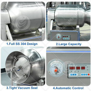 Máquina Marinadora Comercial ORME de Sobremesa, Pequeña y Mediana, para Marinar Alimentos al Vacío, Marinador de Carne Congelada - Product Image 4