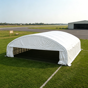 Carpa Hangar para Aviones con Puerta Corredera Ancha para Almacenamiento y Servicio de Jets Comerciales, Turbopropulsados y Aviones Ligeros - Product Image 4