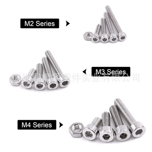<b>Screw</b> Box Set 510Pcs M2 M3 M4 Stainless Steel Hex <b>Screws</b> Nuts Metric DIN912 Class 8.8 Standard Thread - Product Image 5