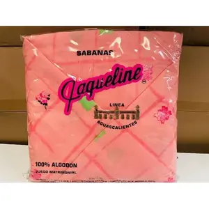 Parure de lit Paqueline double, 100% coton, imprimé géométrique, pour la maison - Product Image 6