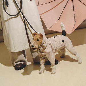 2025 뜨거운 판매 반사 얼굴 비 코트 사용자 정의 인쇄 방수 재킷 개 비옷 - Product Image 6