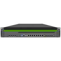 BKHD OEM 2U serveur Xeon E5-2695V4/2699V4 22 cœurs 44 fils LGA 2011 8 LAN 8*10G 25G 40G 100G SFP pare-feu Mikrotik PFsense