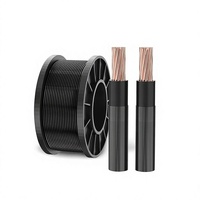 Cable Eléctrico THHN de 600V, Conductor de Cobre Trenzado de Calibre 14, 12 y 10 AWG, Aislamiento de PVC y Revestimiento de Nailon, Hecho en China