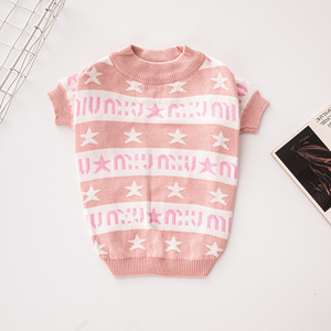 फैशन प्रसिद्ध लक्जरी ब्रांड डिजाइनर कुत्ते गर्म स्वेटर छोटे पिल्ला माध्यम के लिए नीचे और सर्दियों के कुत्ते के कोट - Product Image 1