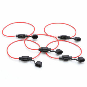 מחזיק תווי מיני אטם עבור מיני אטם להב 25a 32v 12-22 awg עמיד למים, חוט ul1015 - Product Image 6