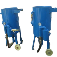 Machine de sablage portable 100 gallons pour usage domestique, cabine de sablage, réservoir de sablage à air comprimé, approvisionnement direct usine