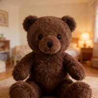 Ours en peluche personnalisé avec logo d'entreprise, vêtements et design sur mesure