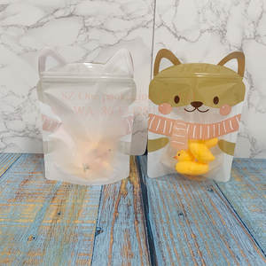 Échantillons gratuits, découpe spéciale, thé, biscuits, cuisson <span class=keywords><strong>maison</strong></span>, forme irrégulière, plastique, emballage alimentaire <span class=keywords><strong>pour</strong></span> enfants, sac à fermeture éclair - Product Image 3