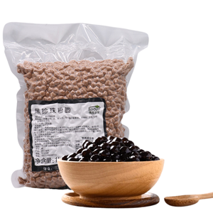 China BODUO Bubble Milk <span class=keywords><strong>Tea</strong></span> Proveedor 1 KG Black Tapioca Pearls - Product Image 1