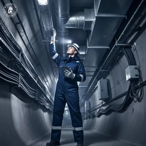 ชุดคลุมทำงาน TAGCO SAFETY สีกรมท่า สำหรับทุกเพศ พร้อมแถบสะท้อนแสง ชุดยูนิฟอร์มนิรภัย ผลิตจากวัสดุ Nomex น้ำหนักเบา ระบายอากาศได้ดี ทนทาน - Product Image 5