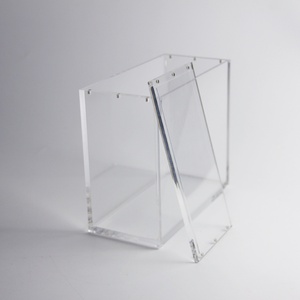 Popular Eco-Friendly UV Protection Clear Acrylic ETB Display Case Custom Collector <b>Protector</b> - Product Image 5
