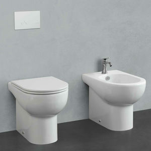 Nuvola โถสุขภัณฑ์ H.48เดียวพอร์ซเลน, หรูหราและมีสไตล์ - Product Image 3