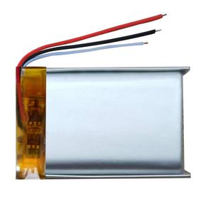 Batería de Polímero de Iones de Litio de <span class=keywords><strong>3</strong></span>.7V 260mAh 502030 con <span class=keywords><strong>3</strong></span> Cables NTC 10K para Reloj Inteligente TWS, Auriculares y Altavoz T500 - Product Image 1