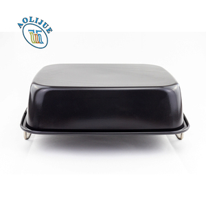 16Inch Rau Cá Brownie Nướng Chảo Có Thể Gập Lại Xử Lý Thổ Nhĩ Kỳ Rang Khay Thép Carbon Không Dính Rang <span class=keywords><strong>Pan</strong></span> Với Giá - Product Image 5