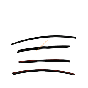 Accesorios para <span class=keywords><strong>Tesla</strong></span> Model Y 2020-2023 Matte BLK Injection Window Visor Weather Shield - Product Image 4