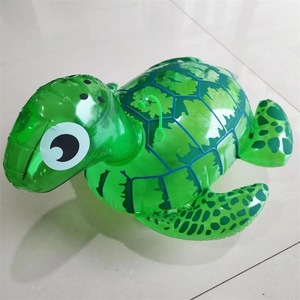 <b>Inflatable</b> Turtle Toy For Kids PVC Cartoon Ocean Animal Playtime Gift 2 To 4 Years Old Unisex - Product Image 4