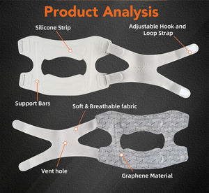 Attelle de genou pour tendon rotulien avec double barre de soutien en silicone, réglable, pour la course, le fitness, le soulagement de la douleur au genou et la rééducation - Product Image 6
