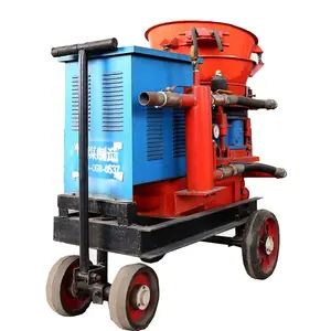 Newly Full Range Air Motor Dry Shotcrete Gunite Machine For Mine Tunnel Sprayer Export Wholesale