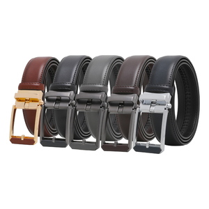 เข็มขัดผู้ชายหนังแท้แบบปรับได้  ใส่สบาย  ทนทาน  ยืดหยุ่น  สำหรับผู้ชาย - Product Image 1