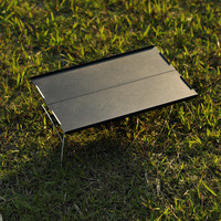 Table de camping pliante moderne en aluminium léger, mini, portable, résistante aux intempéries, hauteur réglable, vente en gros